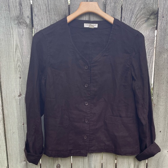 Coldwater Creek Brown Jacket - Picture 1 of 7